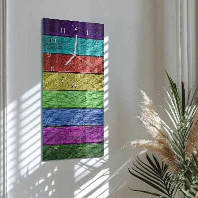 Vertical wall clock Plate
