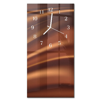 Glass clock vertical Pattern
