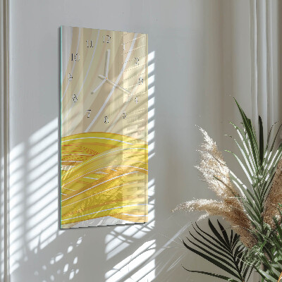 Vertical rectangular wall clock Pattern