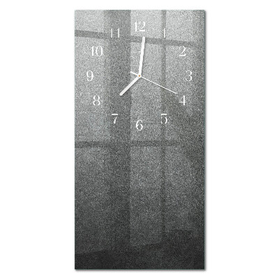 Vertical wall clock Marble wall