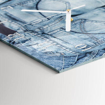 Vertical rectangular wall clock Pants