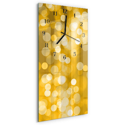 Glass clock vertical Districts