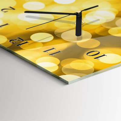 Glass clock vertical Districts