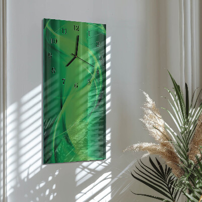 Modern vertical wall clock Abstraction