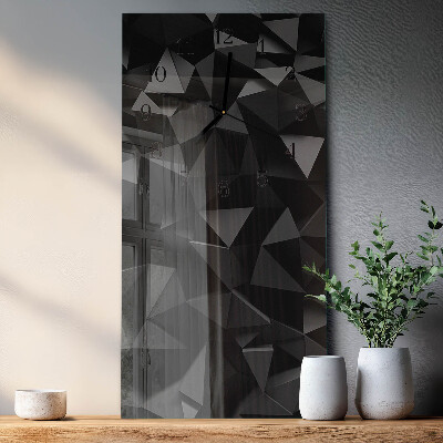 Vertical rectangular wall clock Pattern