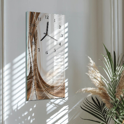 Vertical rectangular wall clock Pattern