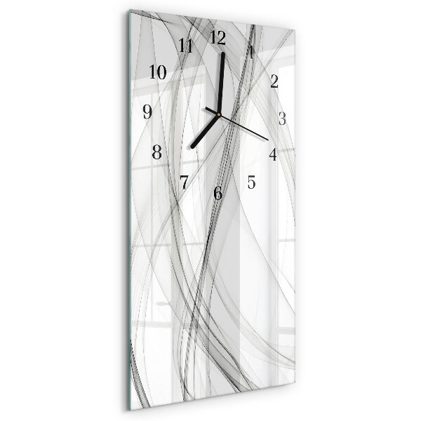 Vertical wall clock Curtain