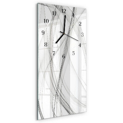 Vertical wall clock Curtain