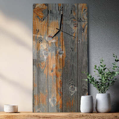 Glass clock vertical Board