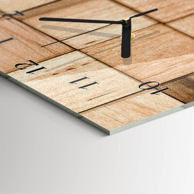 Vertical wall clock Play blocks