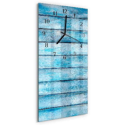 Vertical wall clock Wood