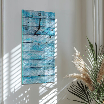 Vertical wall clock Wood