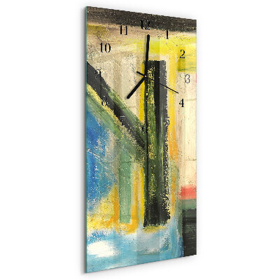 Modern vertical wall clock Pattern