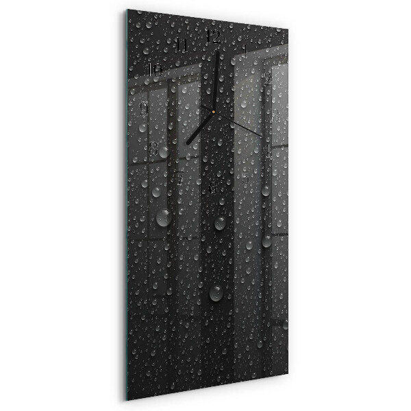 Vertical wall clock Drop