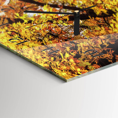 Vertical wall clock Tree
