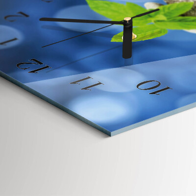 Vertical wall clock Stones