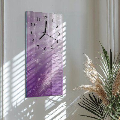 Modern vertical wall clock Appearance
