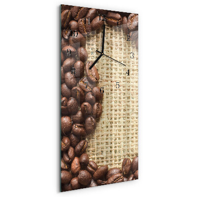 Glass clock vertical Pouf bag