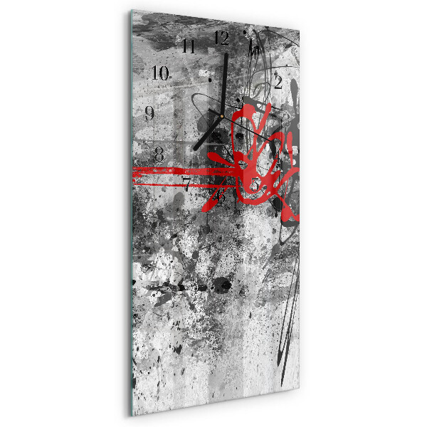 Vertical wall clock Piece