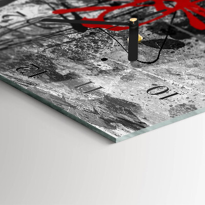 Vertical wall clock Piece