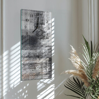 Modern vertical wall clock Contrast