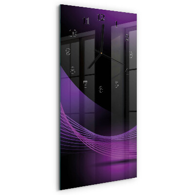 Vertical wall clock Abstraction