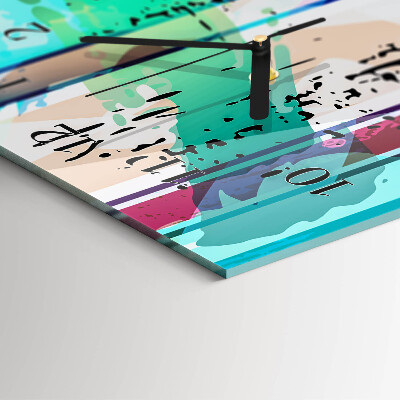 Modern vertical wall clock Pattern