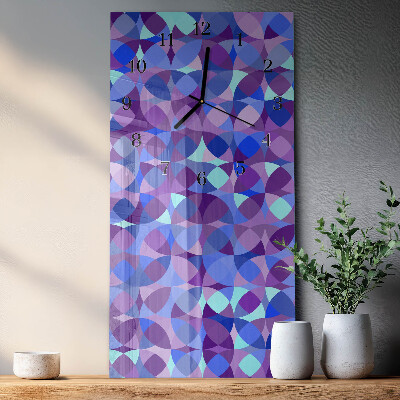 Vertical wall clock Wheels
