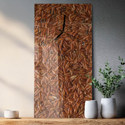Vertical wall clock Rice