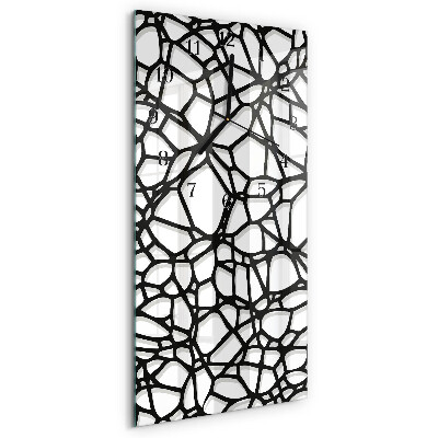 Vertical rectangular wall clock Pattern