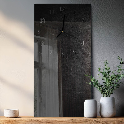 Vertical wall clock Plate