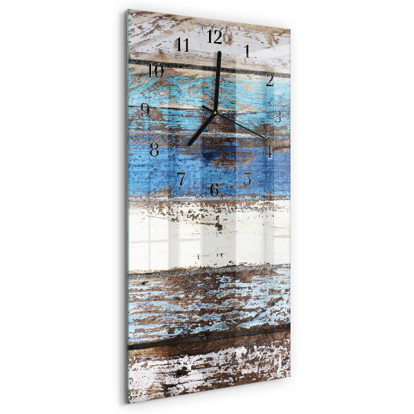 Modern vertical wall clock Floor