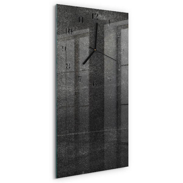 Vertical wall clock Graphite