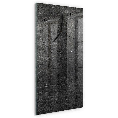 Vertical wall clock Graphite