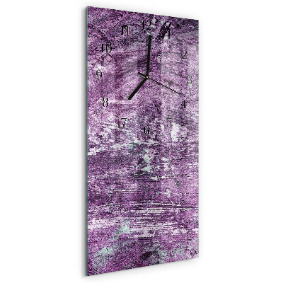 Modern vertical wall clock Chaos