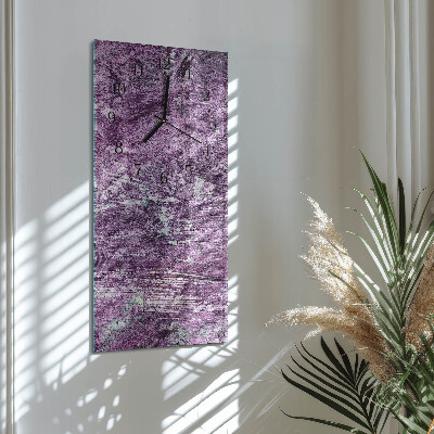 Modern vertical wall clock Chaos