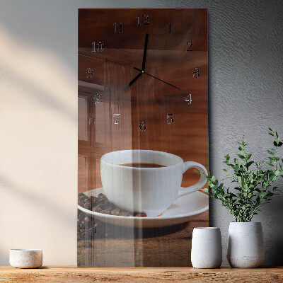 Modern vertical wall clock Mug