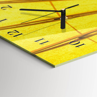 Vertical rectangular wall clock Umbrella
