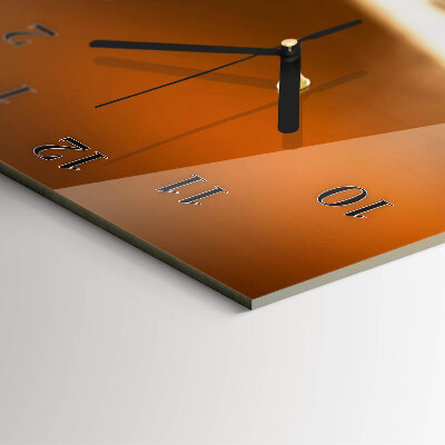 Vertical wall clock Coffee beans