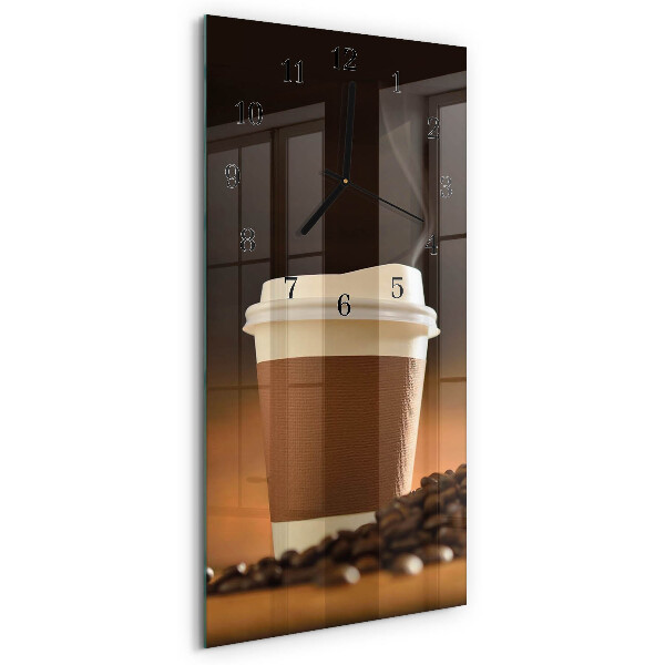 Vertical wall clock Mug