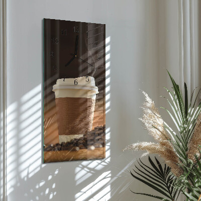 Vertical wall clock Mug