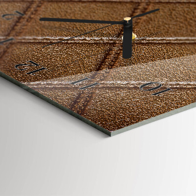 Modern vertical wall clock Diamonds