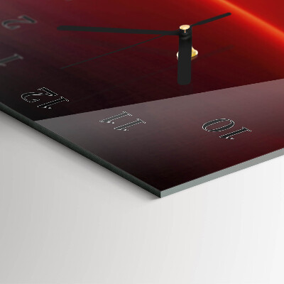 Modern vertical wall clock Abstraction