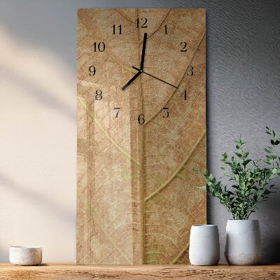 Vertical rectangular wall clock Sheet