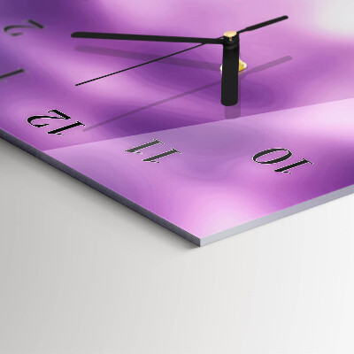 Vertical rectangular wall clock Pattern