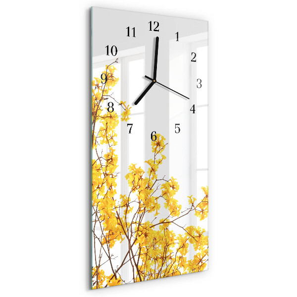Modern vertical wall clock Tree