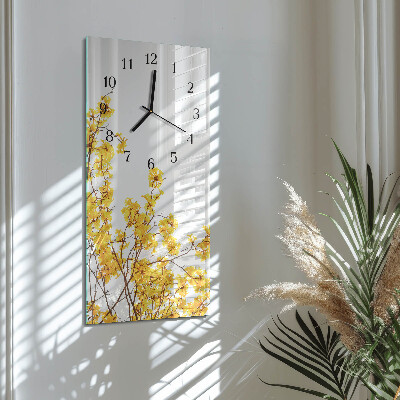 Modern vertical wall clock Tree