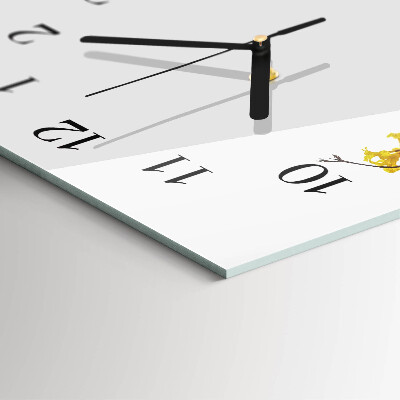 Modern vertical wall clock Tree