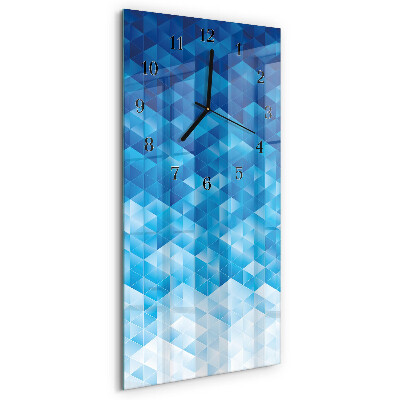 Vertical rectangular wall clock Pattern