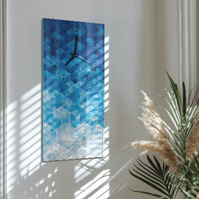 Vertical rectangular wall clock Pattern